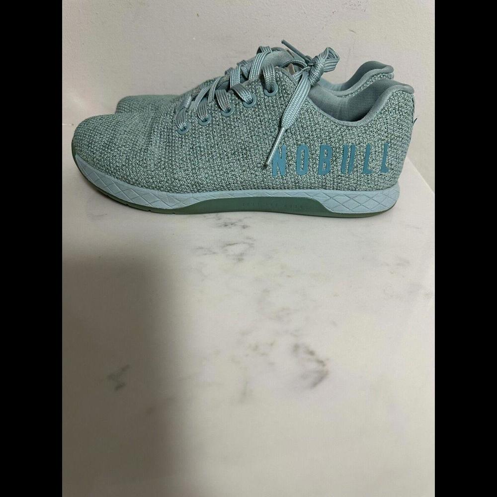 NOBULL Aqua Blue Crossfit Shoes (women's US 7, men's US 5.5